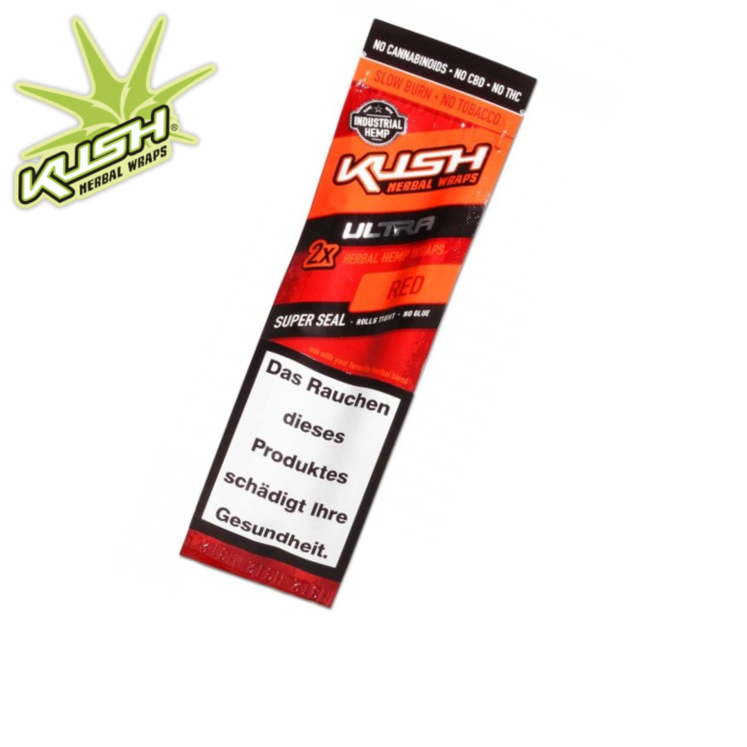Hemp Wrap, Kush® Ultra, Red